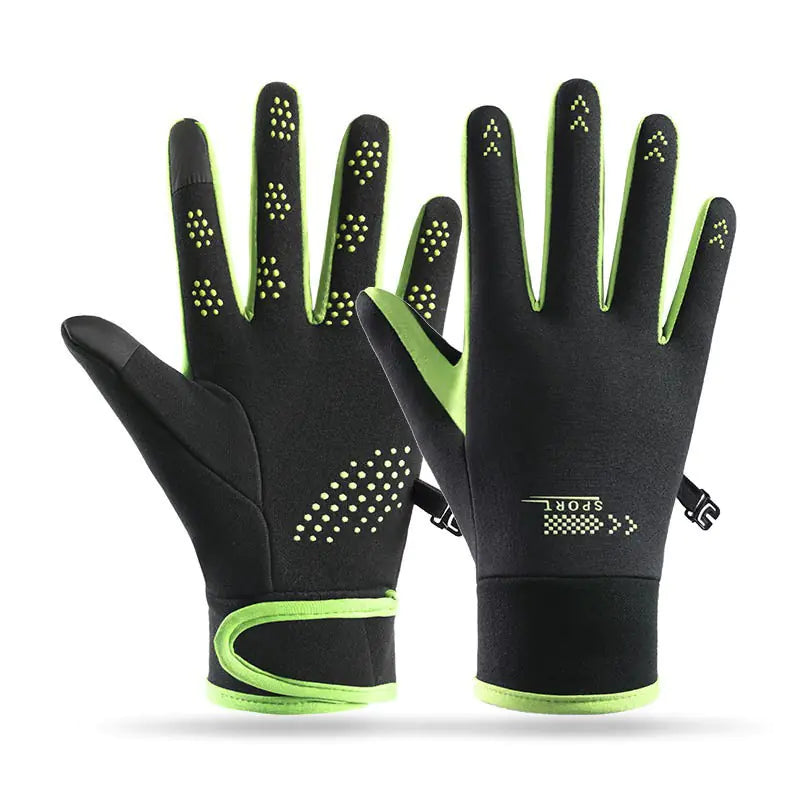 DeRong Women's Lightweight Velvet Windproof Gloves