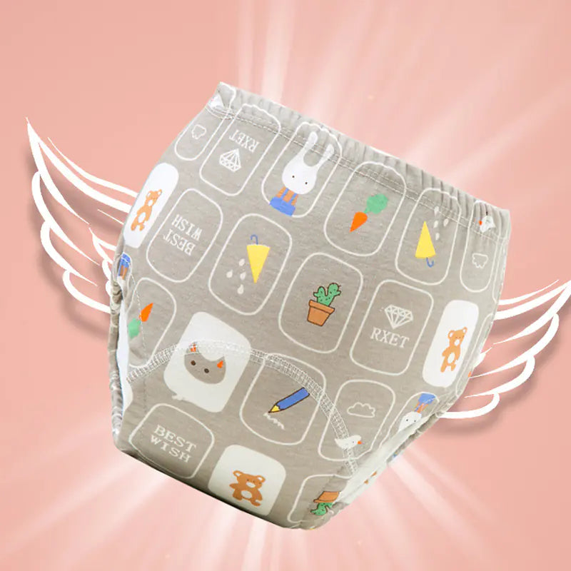 Toilet Training Pants with Diaper Separators and Pockets