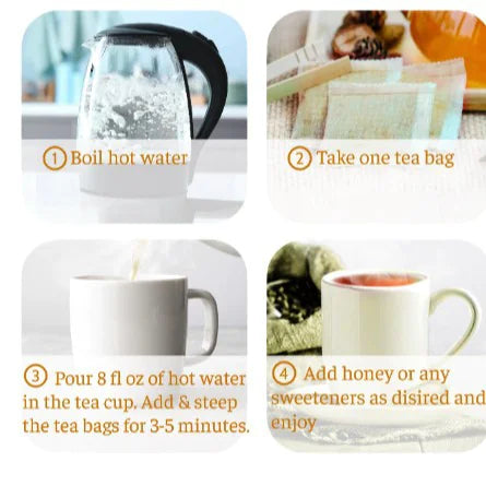 Turmeric Meat Flavor Herbal Tea Bags