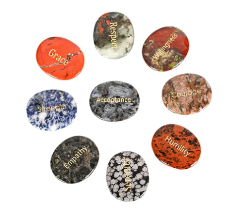 Wholesale Natural Crystal Oval Shaped Gemstone Slabs