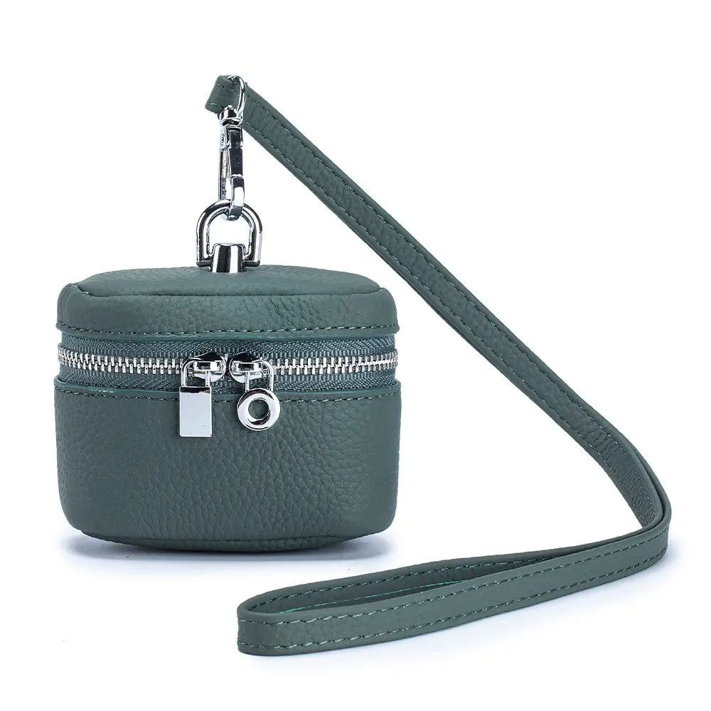 Leather Small Neck-hanging Coin Purse