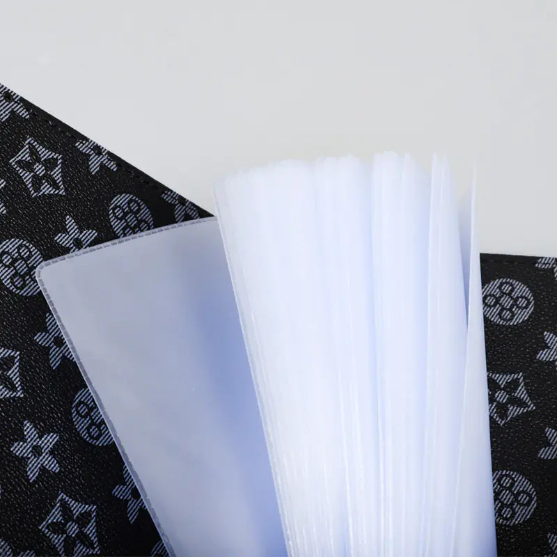 New Leather Textured Bank Document Organizer Wallet