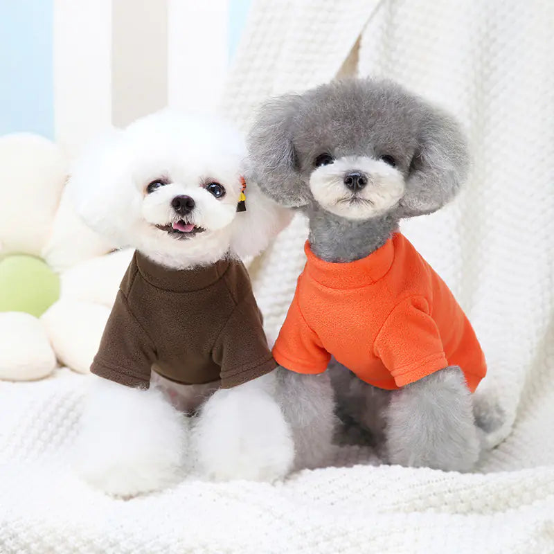 Medium Dog Fleece Clothes for Restaurant Wear
