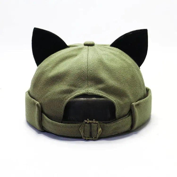 Cat Ears Melon Hat for Women - Versatile Style