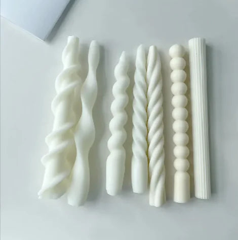 Threaded Silicone Mold for Candles & Holders