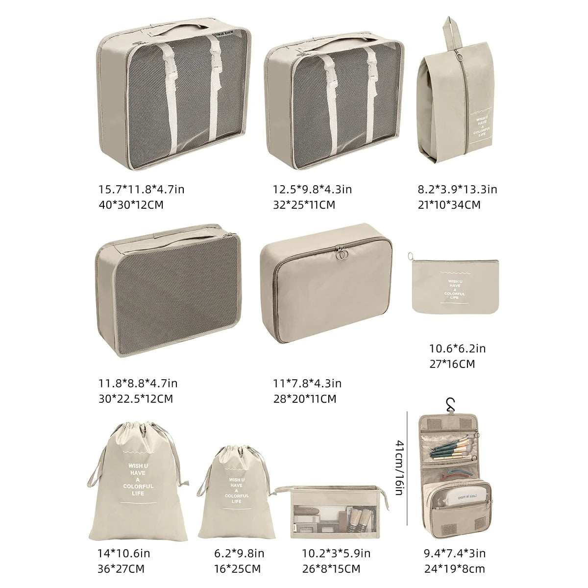 Travel Storage Toiletries Sub-package Bag
