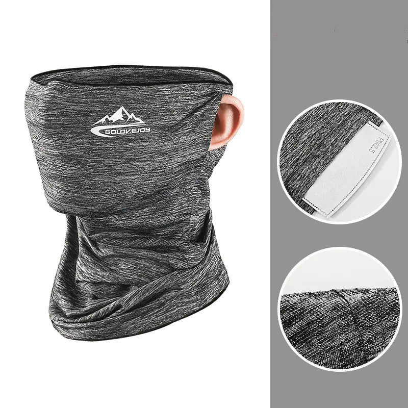 Outdoor Riding Fishing Ice Silk Sunscreen Scarf
