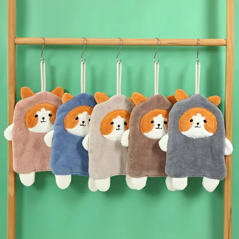 Superfine Gauze Cartoon Flower Handkerchief (1 Piece)