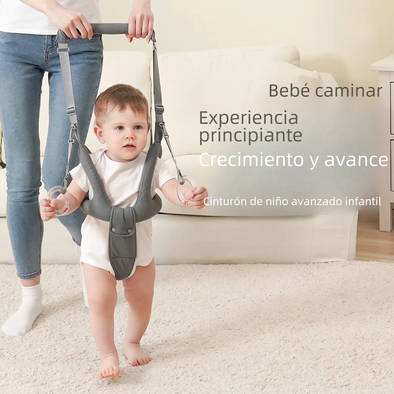 Baby Walker Harness with Anti-Slip Design for Kids