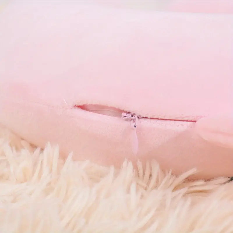 Cute Cartoon Rabbit U-shaped Memory Foam Travel Pillow