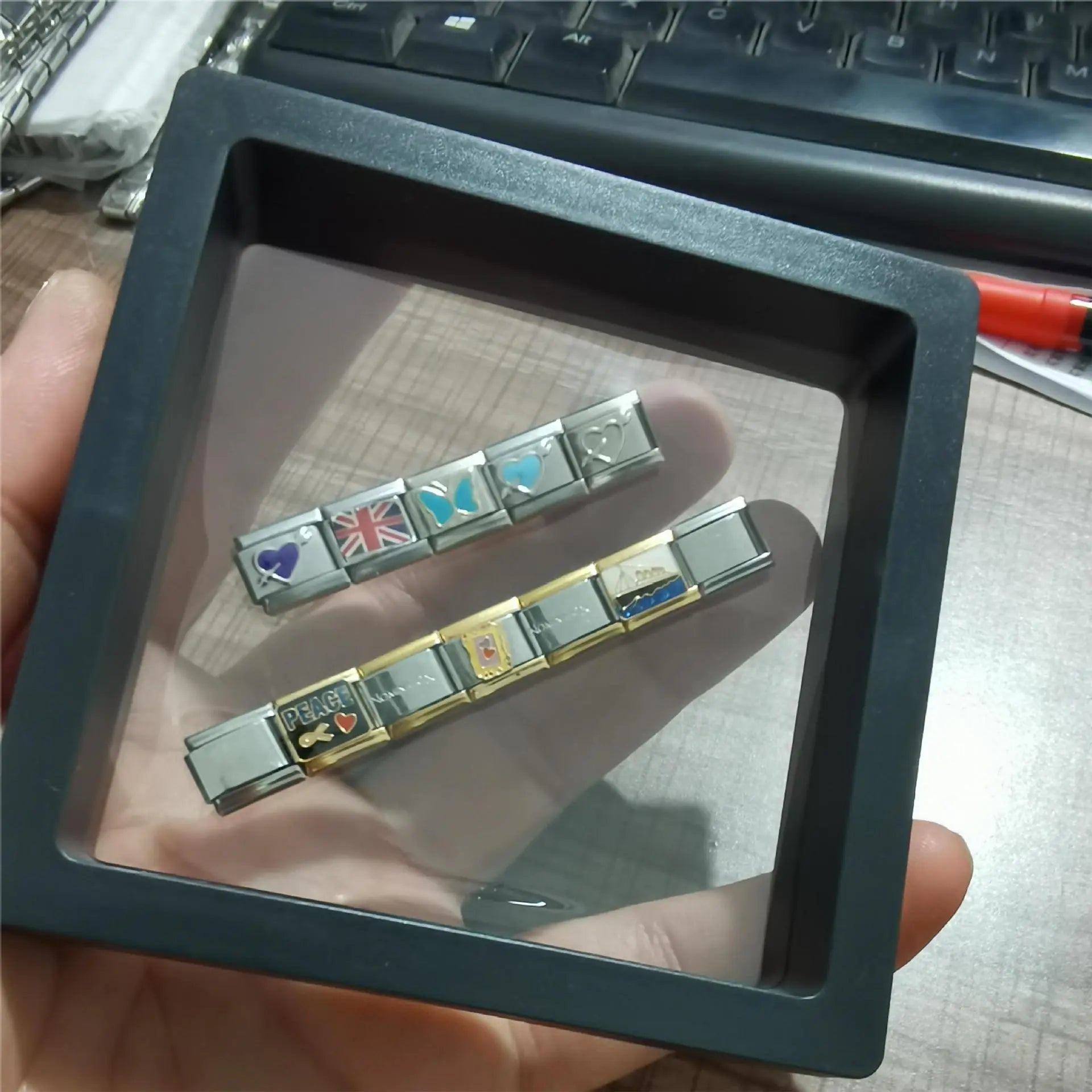 9MM Modular Bracelet for DIY Italian Style Jewelry