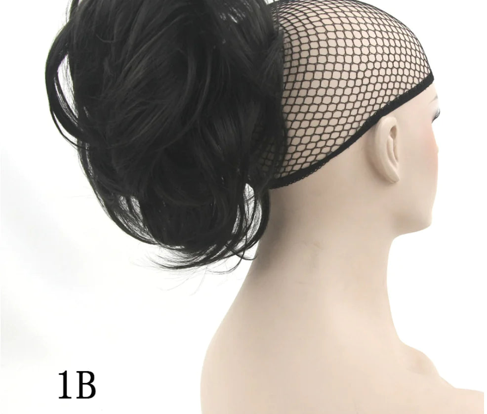 Soft Ponytail Wig in European Style