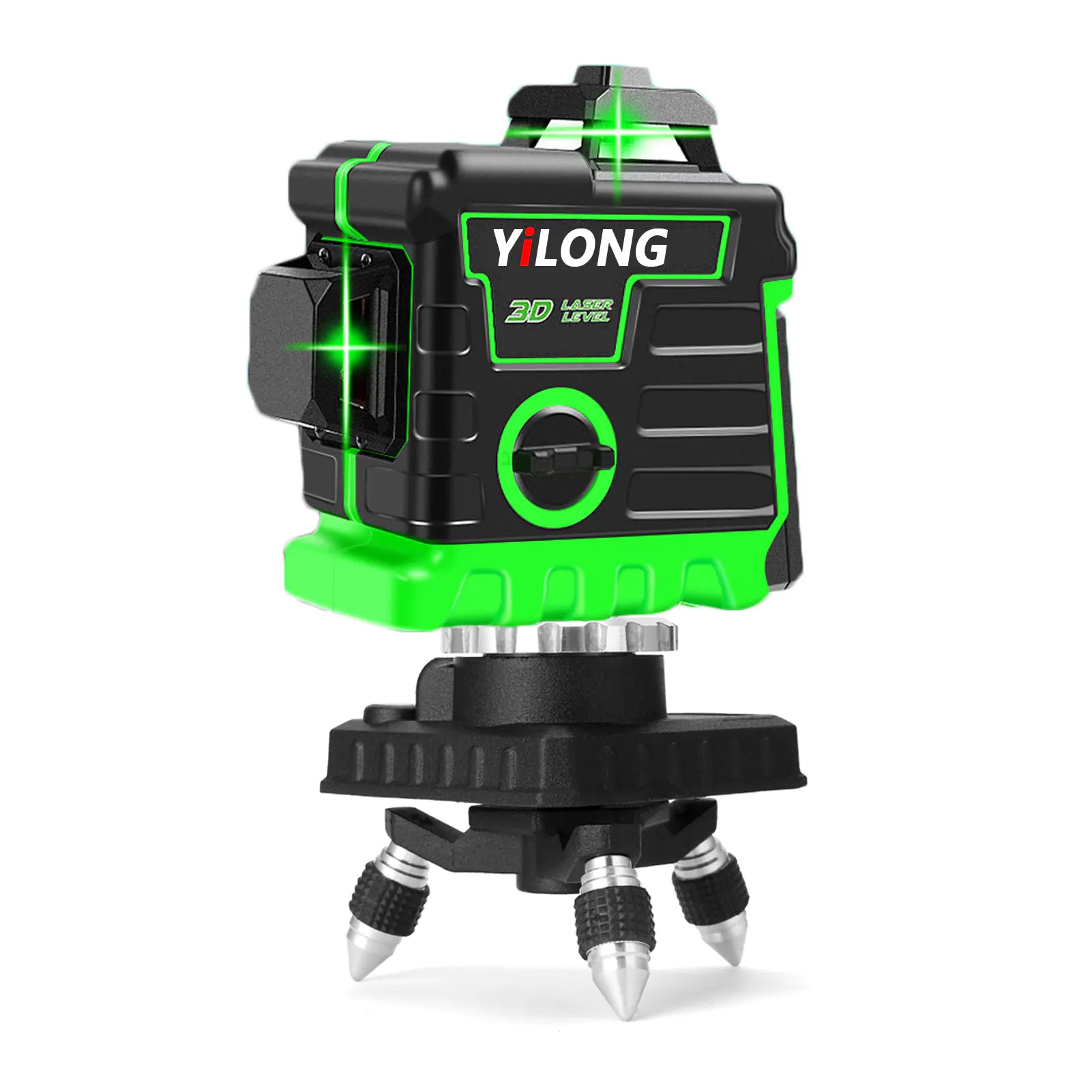 12-Line Green Laser Level with Auto Leveling 3D