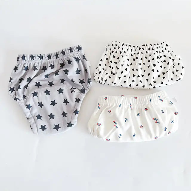 Washable Waterproof Cotton Baby Urine Ring Diapers