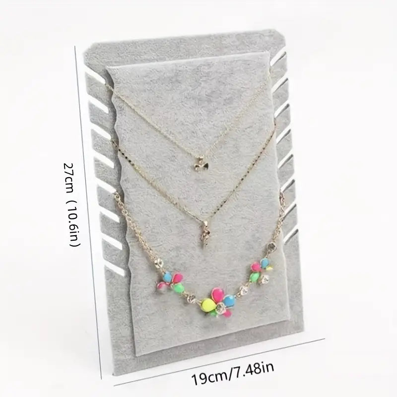 Stylish Freestanding Necklace Storage Rack for Jewelry