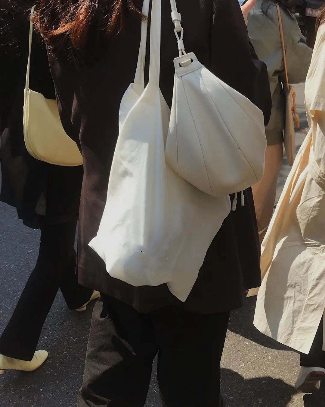 Crescent Shoulder Dumpling Bag