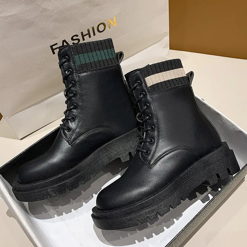 Trendy Chunky Sole Women's Martin Boots for Fall 2020