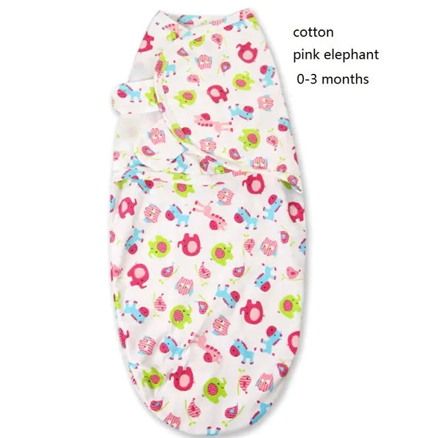 100% Cotton Baby Swaddle Wrap Blanket for Infants
