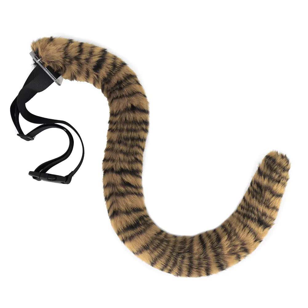 Tiger Ear and Tail Headband Cosplay Prop Set