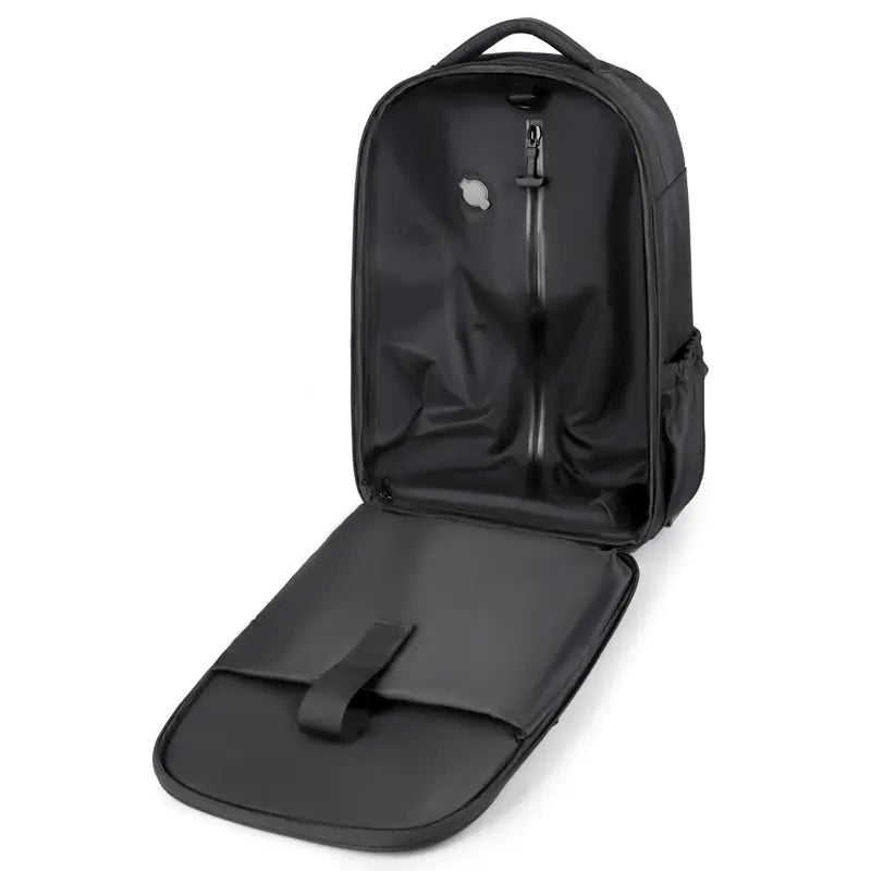 Expandable Airbag Trolley Backpack for Men