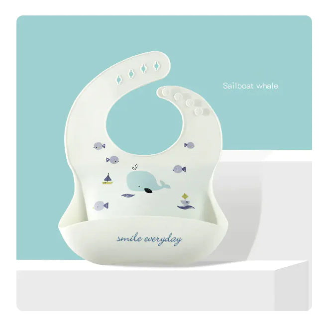 Children's Silicone Bib for Mess-Free Mealtime
