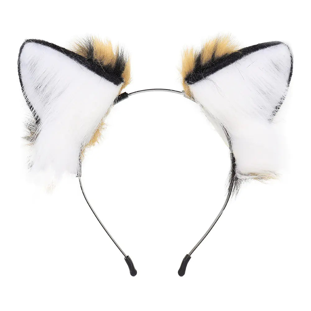 Tiger Ear and Tail Headband Cosplay Prop Set