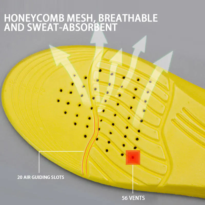 Thickened Memory Cotton Sports Insole with EVA Layer