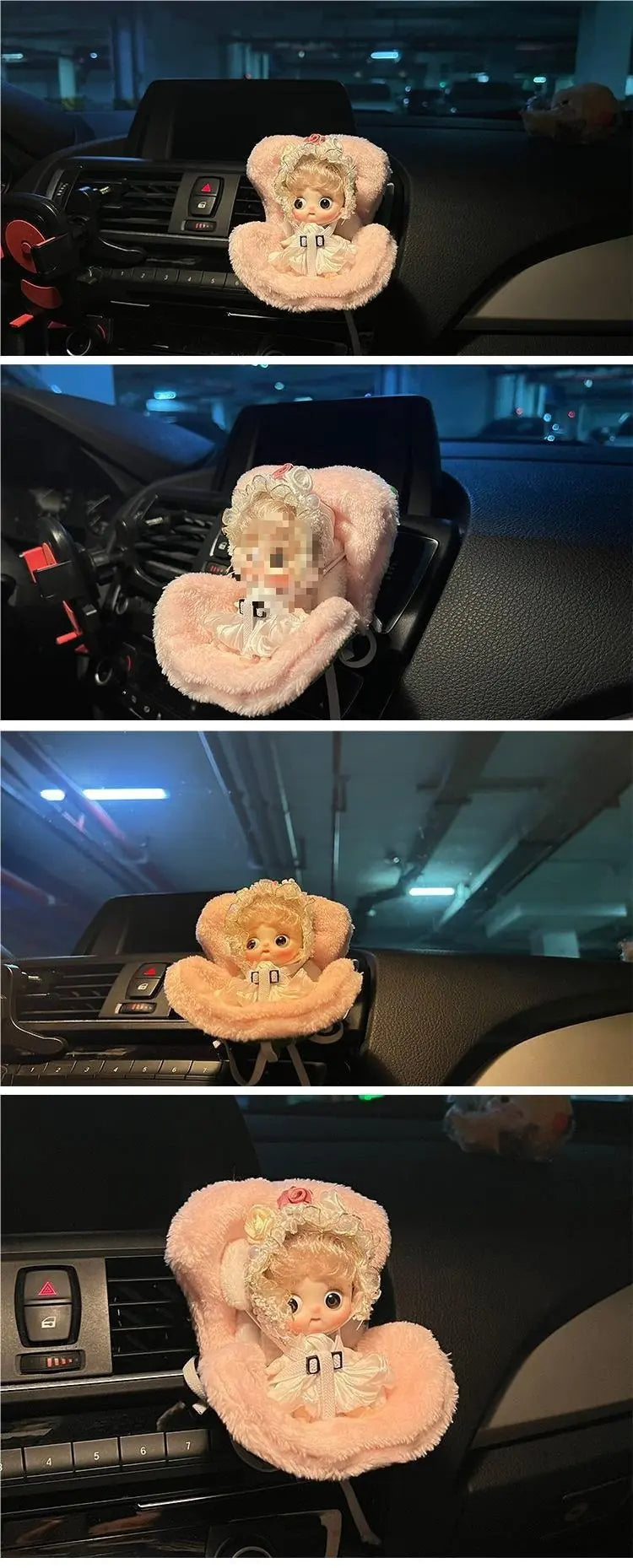Cute Car Aromatherapy Doll Seat Air Vent Decor