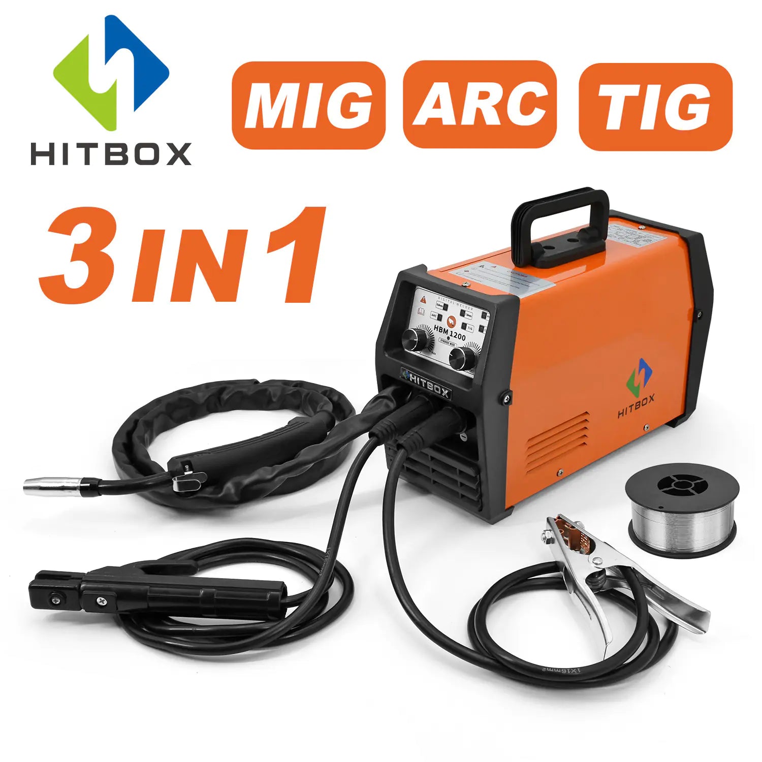 HITBOX 220V Multi-Function Gasless Welding Machine