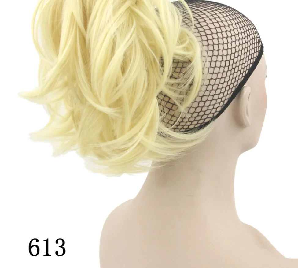 Soft Ponytail Wig in European Style