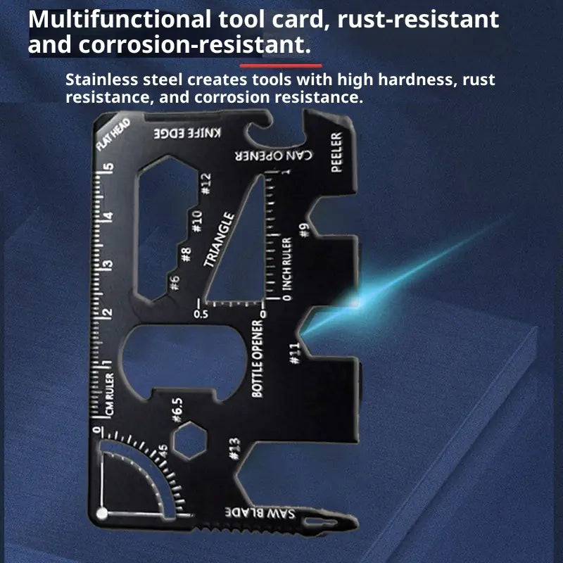 Outdoor Multifunctional Knife Card Tool