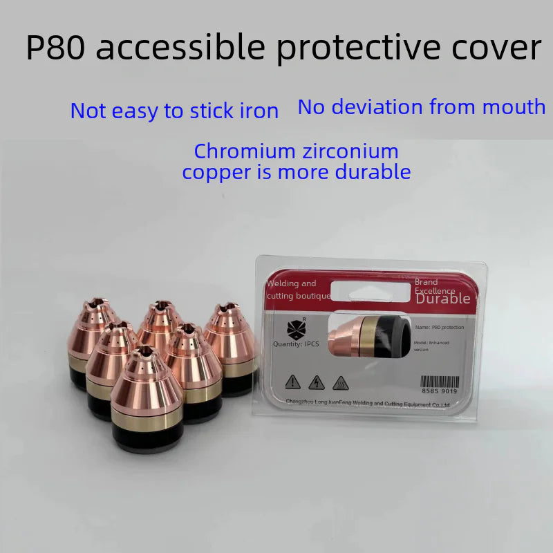 P80 Plasma Cutting Nozzle Ceramic Shield Guard