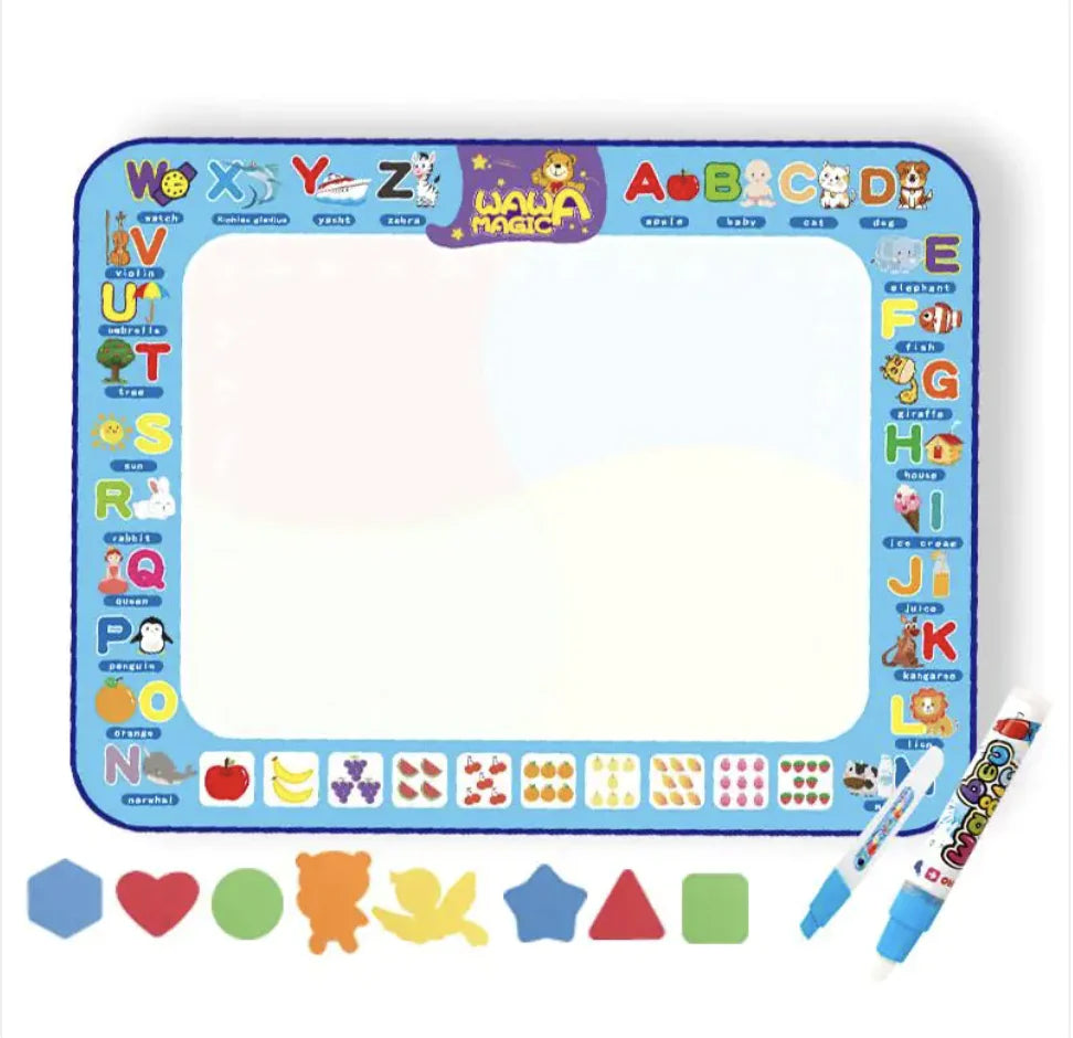 Magic Water Drawing Canvas Blanket