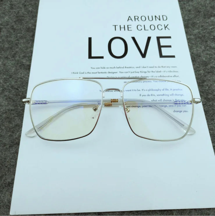 Retro Square Optical Glasses for Men and Women