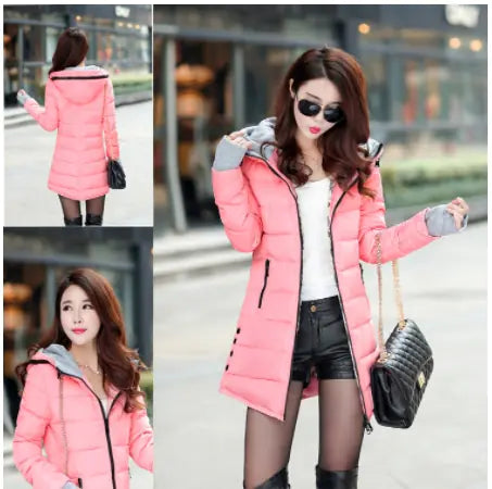 Slim Fit Down Jacket and Cotton Coat