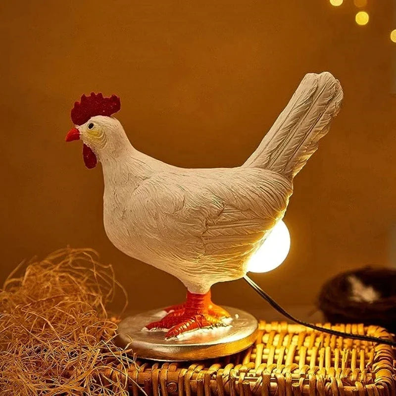 Novelty Chicken Egg Night Light for Bedroom Décor