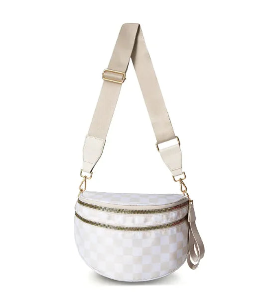 Ladies Oxford Cloth Large Capacity Fashion Crossbody Bag (Assorted Colors, 30x21x7 cm)