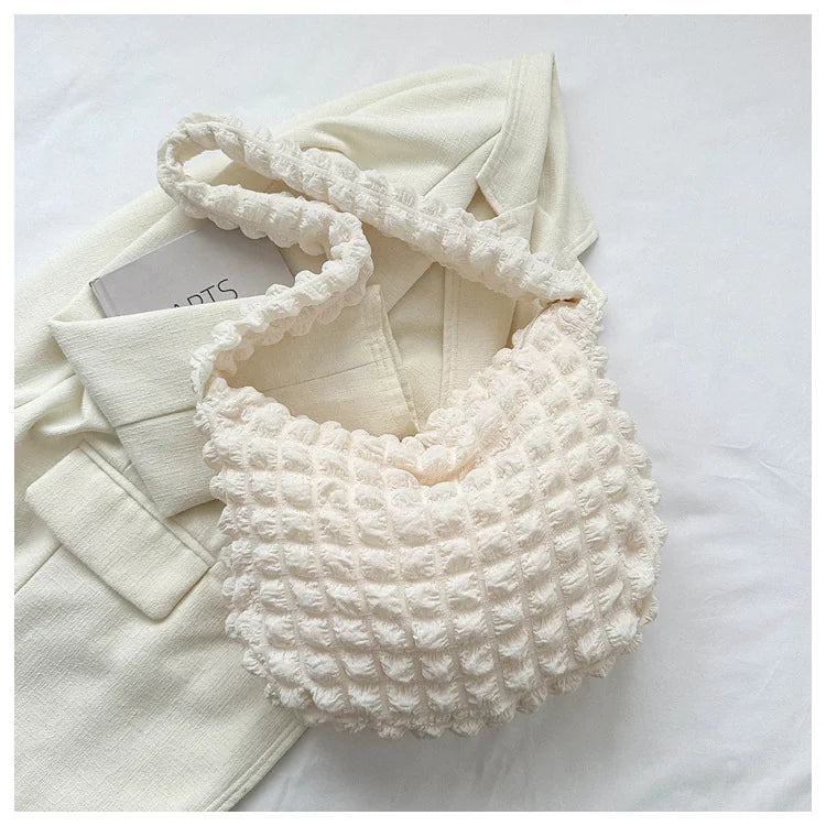Pleated Cloud Underarm Bag