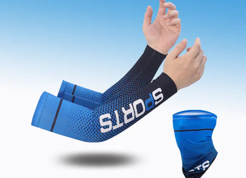 Cooling Sun Protection Ice Sleeves for Outdoor Activities