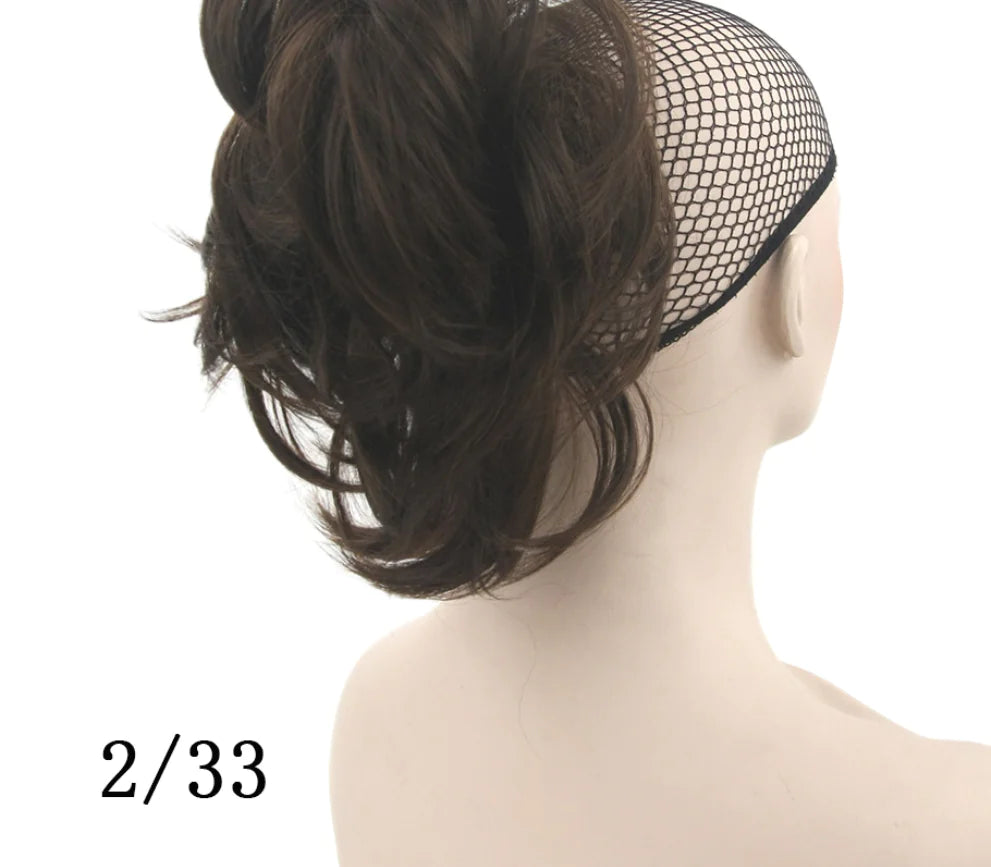 Soft Ponytail Wig in European Style