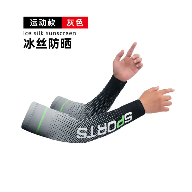 Cooling Sun Protection Ice Sleeves for Outdoor Activities