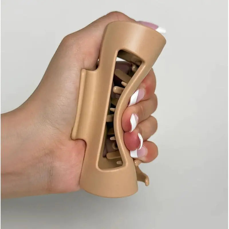 Soft Silicone Drop-Resistant Shark Hair Clip