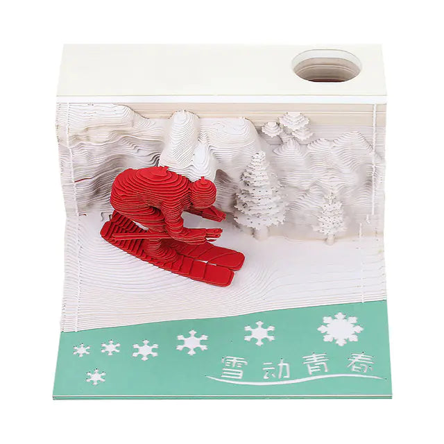 Omoshiroi Magic Castle 3D Notepad 2024 Memo Pad