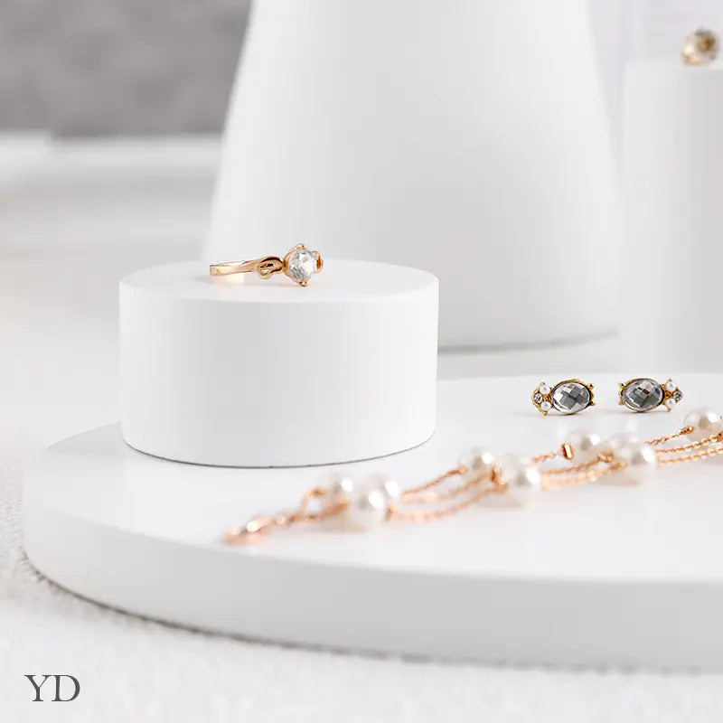 Jewelry Display Stand for Necklaces, Rings, and Earrings