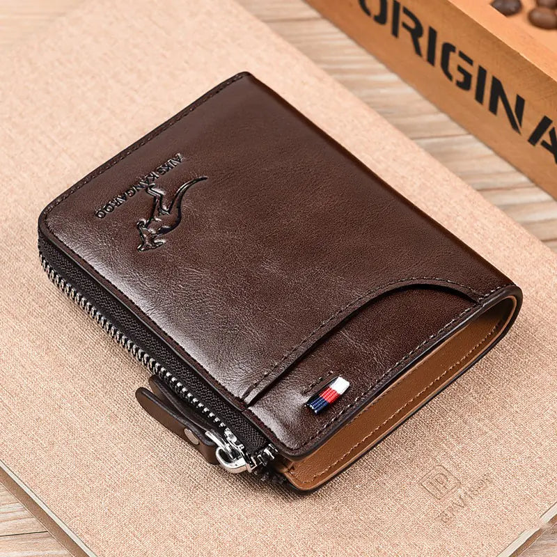 RFID Anti-Theft PU Leather Wallet