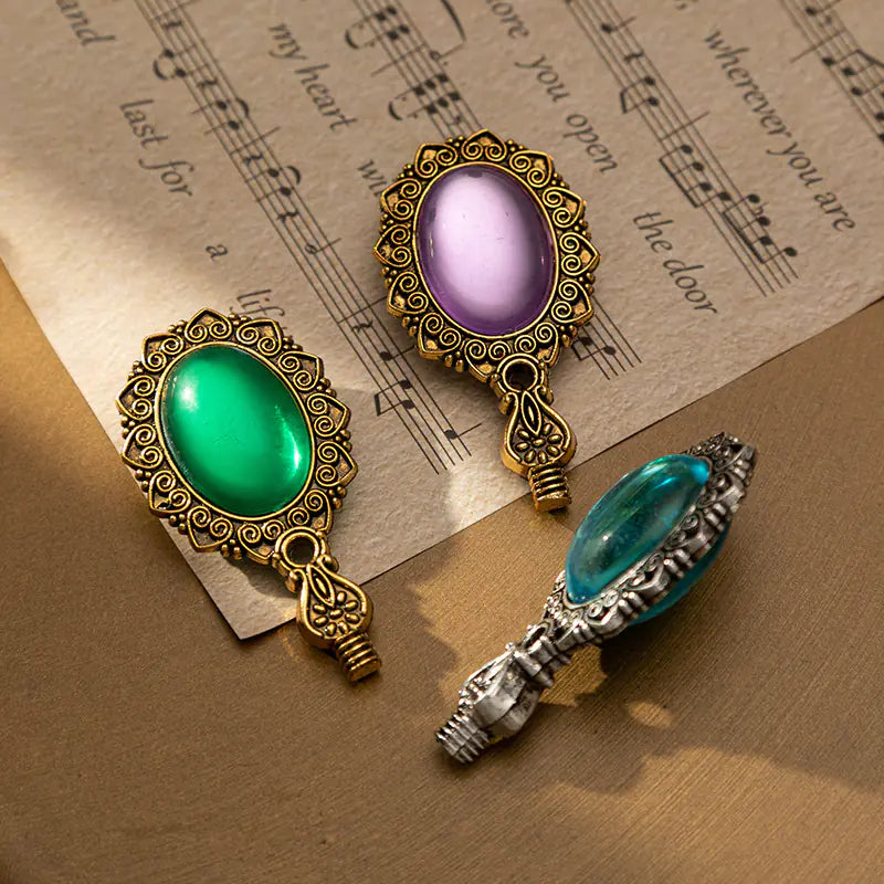 Custom Resin Alloy Wax Seal Handle Set for Magic Academy