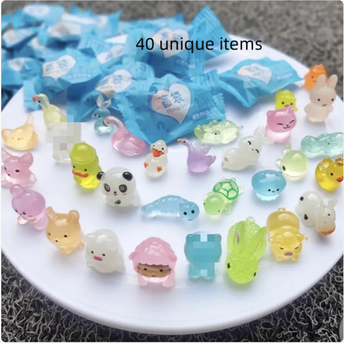 Luminous Cartoon Animal Model Toy