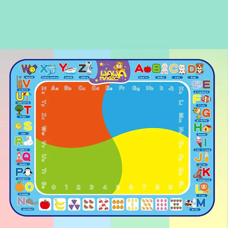 Magic Water Drawing Canvas Blanket