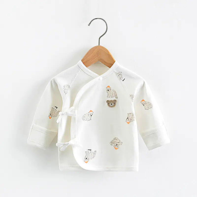 Comfortable Class A Cotton Top for Newborns (0-1 Years)