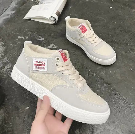 Chic Canvas Sneakers for Women - 2018 Korean Style